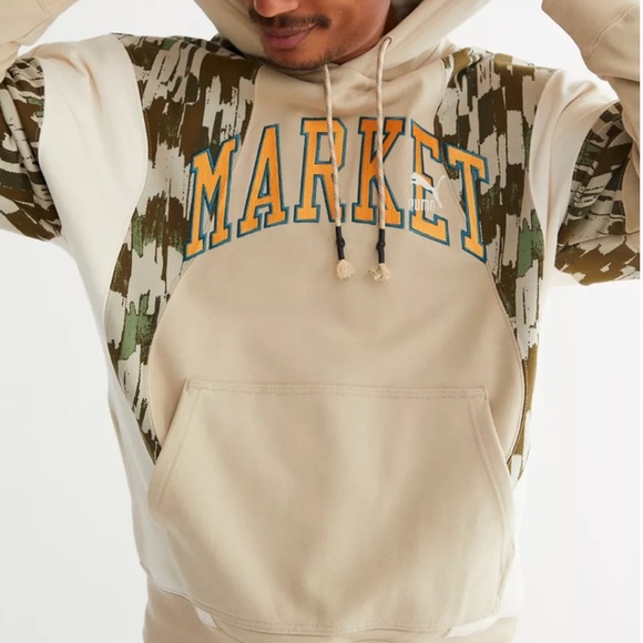 Puma X Market Relaxed Hoodie Sweatshirt - Picture 2 of 3